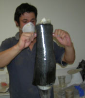 Carbon chin pad