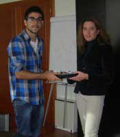 entrega de la Beca 2011