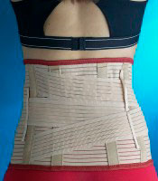 Dorsatex 25 bandage on a patient