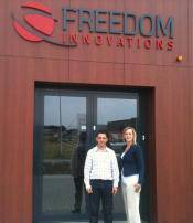 Rafa en las instalaciones de Freedom en Holanda